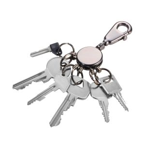 Troika Patent Karabiner Schlüsselanhänger mit Schnellverschluss