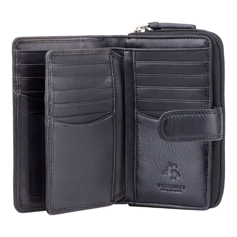 Soft leather wallets ladies outlet