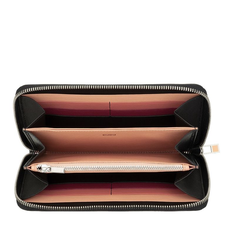 DuDu Zip Around Portemonnaie Colorful Italienisches Design