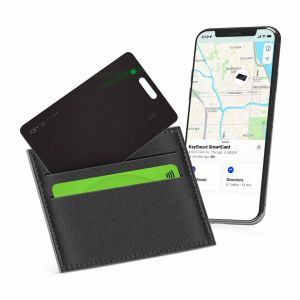 Smartcard Portemonnaie Finder mit Apple Find My App
