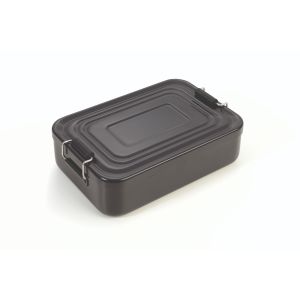 Troika Metall Bento Box Lunchbox 1000ml, Schwarz